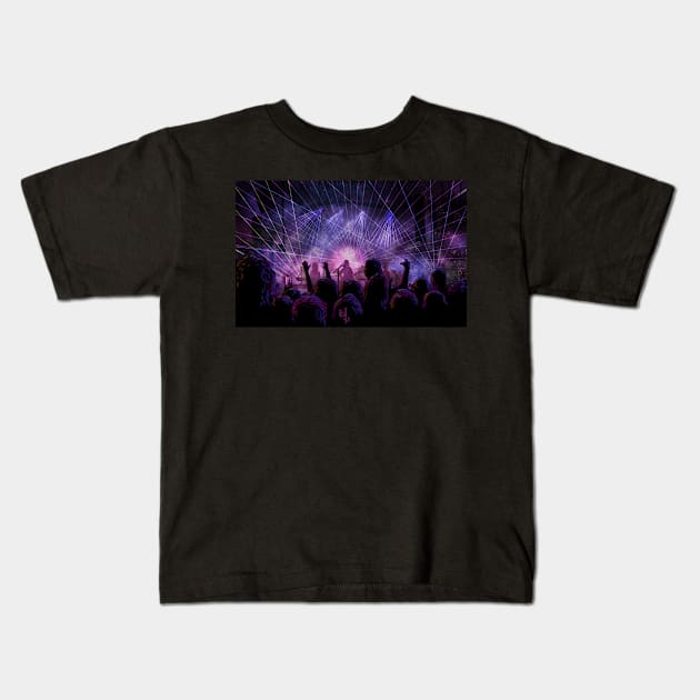 Festival Kids T-Shirt by artbymeezy